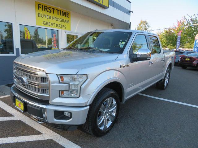 Photo of 2015 White Platinum Metallic Tri-Coat Ford F-150