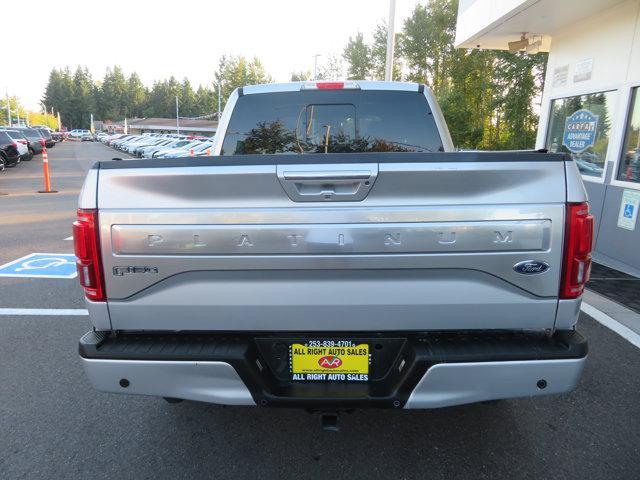 Photo of 2015 White Platinum Metallic Tri-Coat Ford F-150
