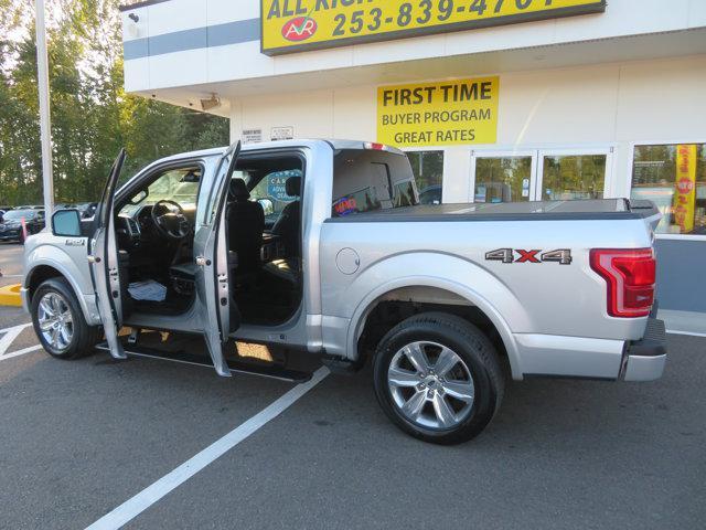 Photo of 2015 White Platinum Metallic Tri-Coat Ford F-150