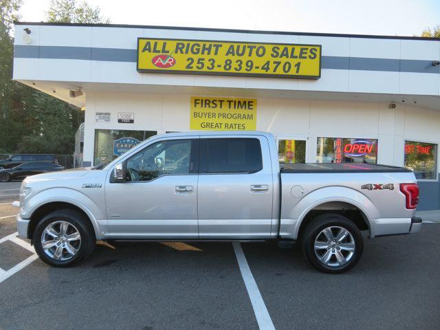 Photo of 2015 White Platinum Metallic Tri-Coat Ford F-150