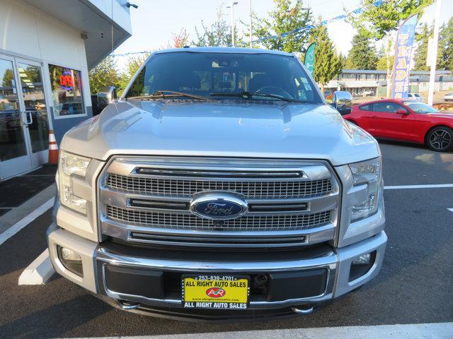 Photo of 2015 White Platinum Metallic Tri-Coat Ford F-150