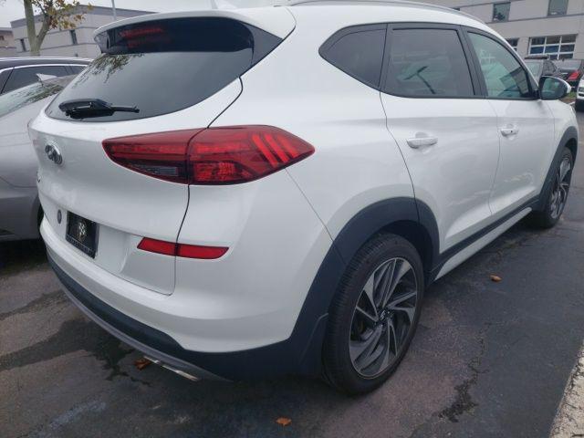 Photo of 2020 Cream White Hyundai TUCSON