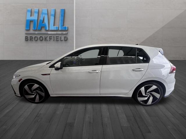 Photo of 2024 Opal White Pearl Effect Volkswagen Golf GTI