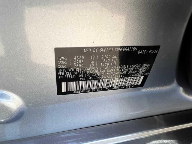 Photo of 2024 Ice Silver Metallic Subaru Legacy