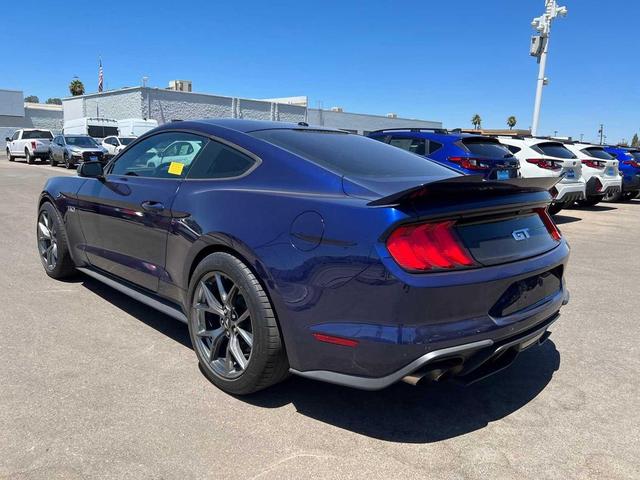 Photo of 2018 Kona Blue Metallic Ford Mustang
