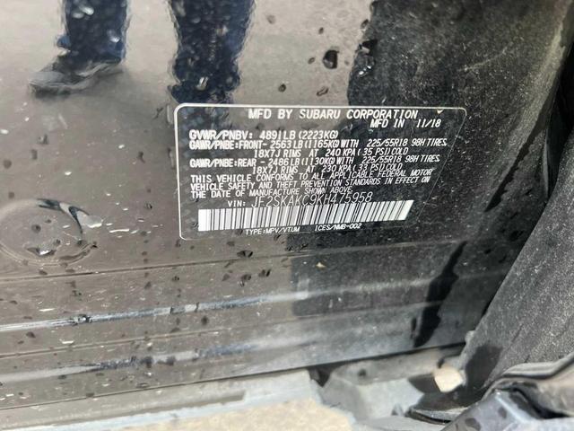 Photo of 2019 Crystal Black Silica Subaru Forester