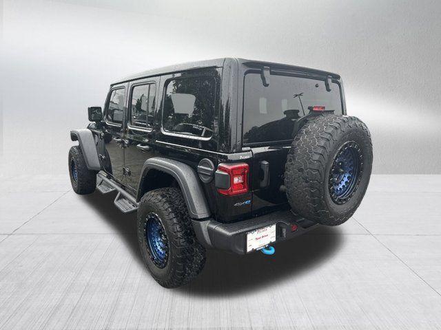 Photo of 2022 Black Clearcoat Jeep Wrangler Unlimited 4xe