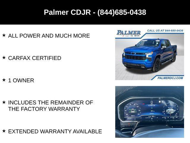Photo of 2023 Glacier Blue Metallic Chevrolet Silverado 1500