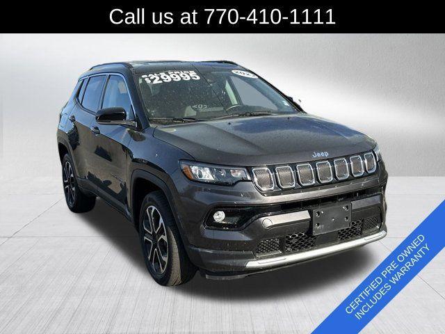Photo of 2022 Granite Crystal Clearcoat Metallic Jeep Compass