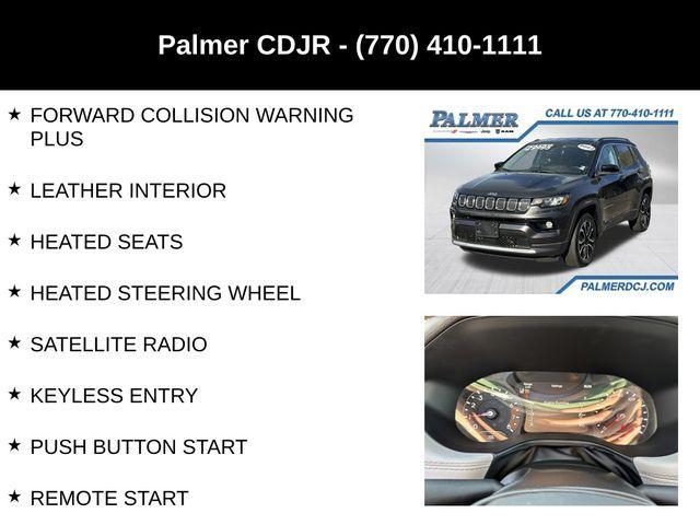 Photo of 2022 Granite Crystal Clearcoat Metallic Jeep Compass