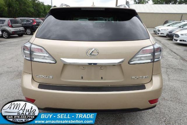 Photo of 2010 Golden Almond Metallic Lexus RX 350
