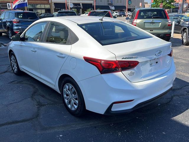 Photo of 2020 Frost White Pearl Hyundai Accent
