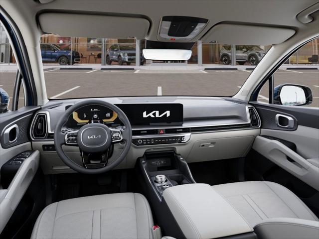 Photo of 2025 Mineral Blue Kia Sorento Hybrid