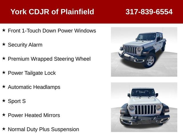 Photo of 2023 Bright White Clearcoat Jeep Gladiator