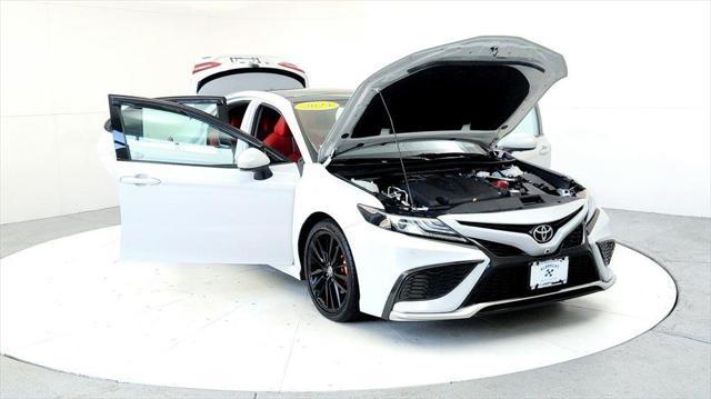 Photo of 2023 White Toyota Camry
