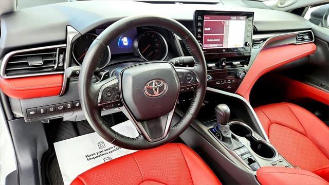 Photo of 2023 White Toyota Camry