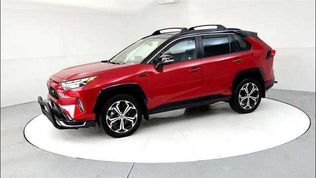 Photo of 2022 Supersonic Red/Midnight Black Metallic Toyota RAV4 Prime