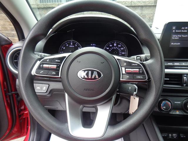 Photo of 2021 Burgundy Kia Forte