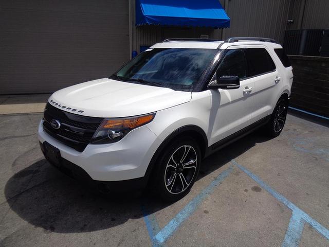 Photo of 2015 White Ford Explorer