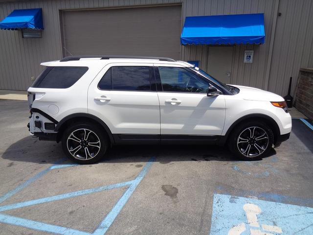 Photo of 2015 White Ford Explorer