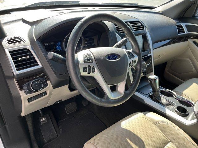 Photo of 2014 White Platinum Tri-Coat Metallic Ford Explorer