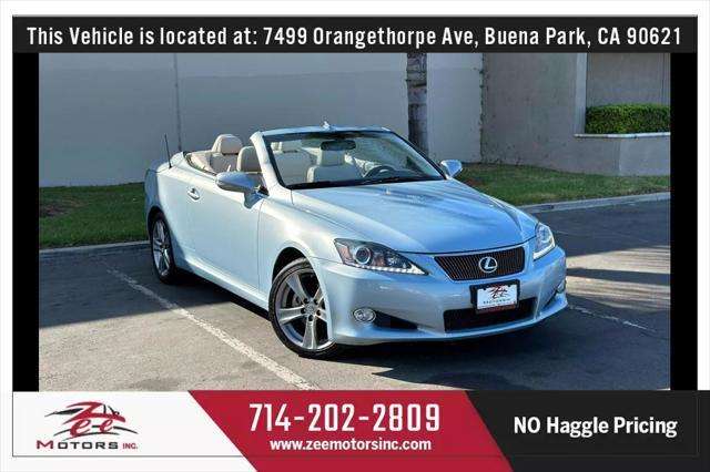 2012 Lexus Is 250c