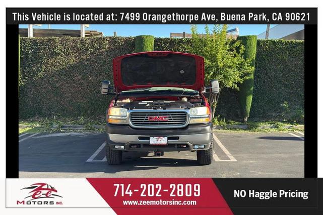 Photo of 2001 Fire Red GMC Sierra 2500