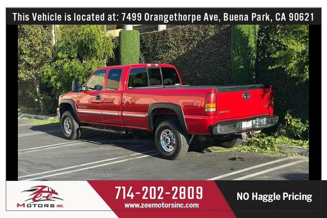 Photo of 2001 Fire Red GMC Sierra 2500