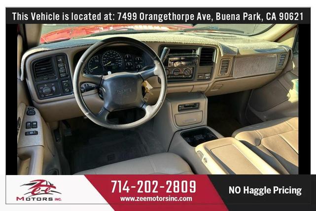 Photo of 2001 Fire Red GMC Sierra 2500