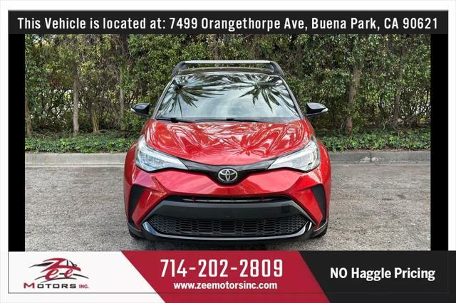 Photo of 2021 Supersonic Red w/Black Roof Toyota C-HR