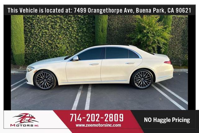 Photo of 2021 designo Diamond White Mercedes-Benz S-Class