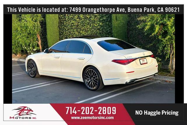 Photo of 2021 designo Diamond White Mercedes-Benz S-Class