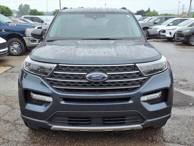 Photo of 2023 Stone Blue Metallic Ford Explorer