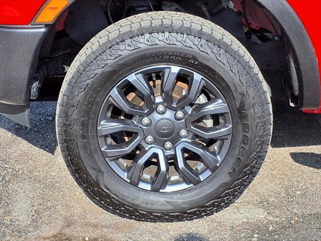 Photo of 2022 Race Red Ford Ranger