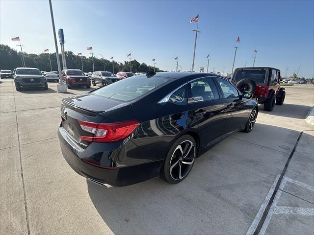 Photo of 2021 Crystal Black Pearl Honda Accord