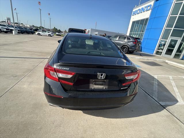 Photo of 2021 Crystal Black Pearl Honda Accord