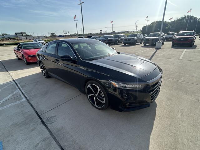 Photo of 2021 Crystal Black Pearl Honda Accord