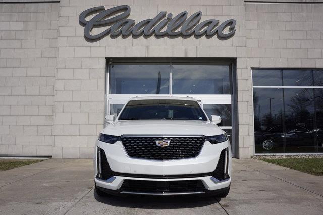 Photo of 2024 Crystal White Tri-Coat Cadillac XT6