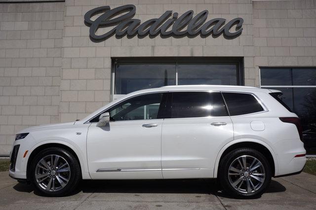 Photo of 2024 Crystal White Tri-Coat Cadillac XT6