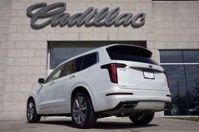 Photo of 2024 Crystal White Tri-Coat Cadillac XT6