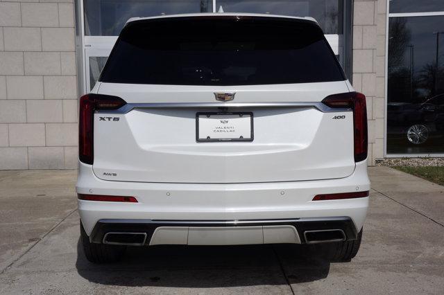 Photo of 2024 Crystal White Tri-Coat Cadillac XT6