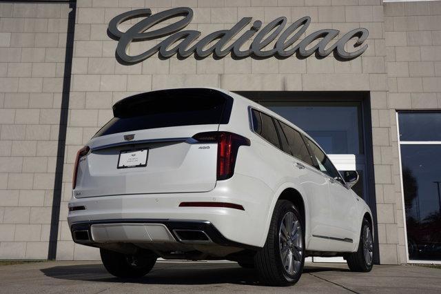 Photo of 2024 Crystal White Tri-Coat Cadillac XT6