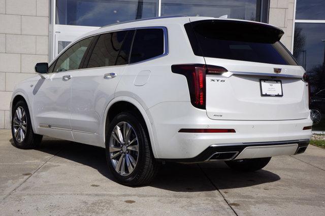 Photo of 2024 Crystal White Tri-Coat Cadillac XT6
