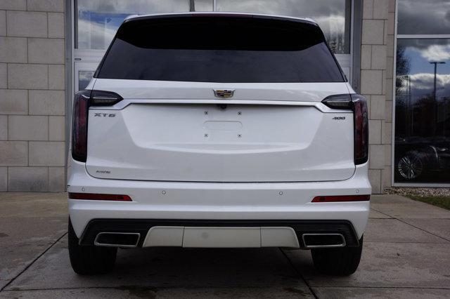 Photo of 2024 Crystal White Tri-Coat Cadillac XT6
