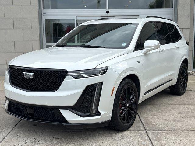 Photo of 2022 Crystal White Tri-Coat Cadillac XT6