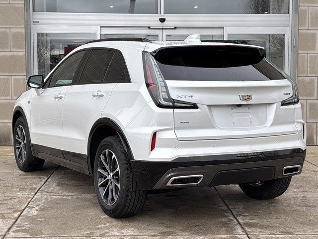 Photo of 2025 Crystal White Tri-Coat Cadillac XT4