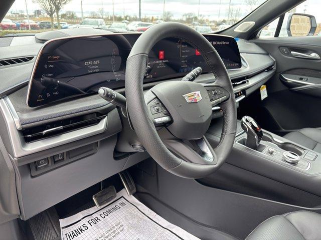 Photo of 2025 Crystal White Tri-Coat Cadillac XT4