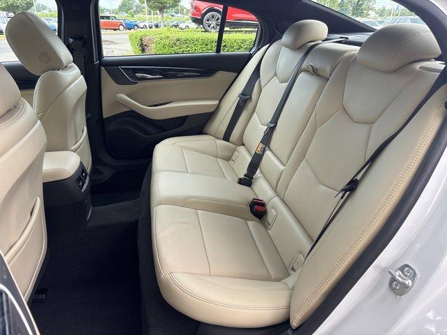 Photo of 2025 Crystal White Tri-Coat Cadillac CT5