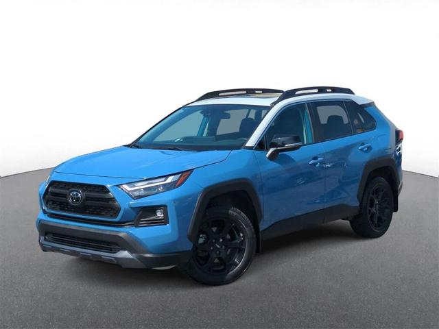 Photo of 2022 Cavalry Blue w/Ice Edge Roof Toyota RAV4