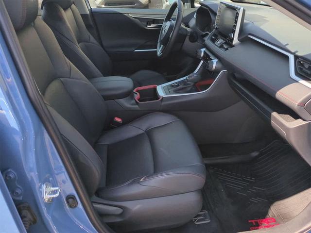 Photo of 2022 Cavalry Blue w/Ice Edge Roof Toyota RAV4